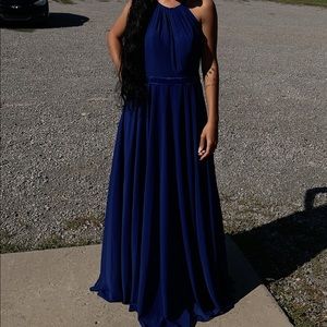 Royal Blue Dress